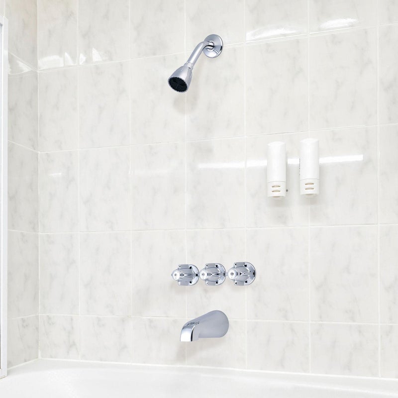 Central Brass 0971-Z Three Handle Tub & Shower Set in Chrome - Image 2